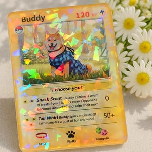 Pet Pokemon Card - Free Shipping