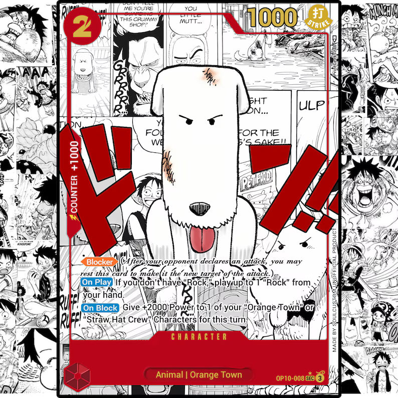 Personalized One Piece TCG Card With Manga Panel, Custom Couple Gift