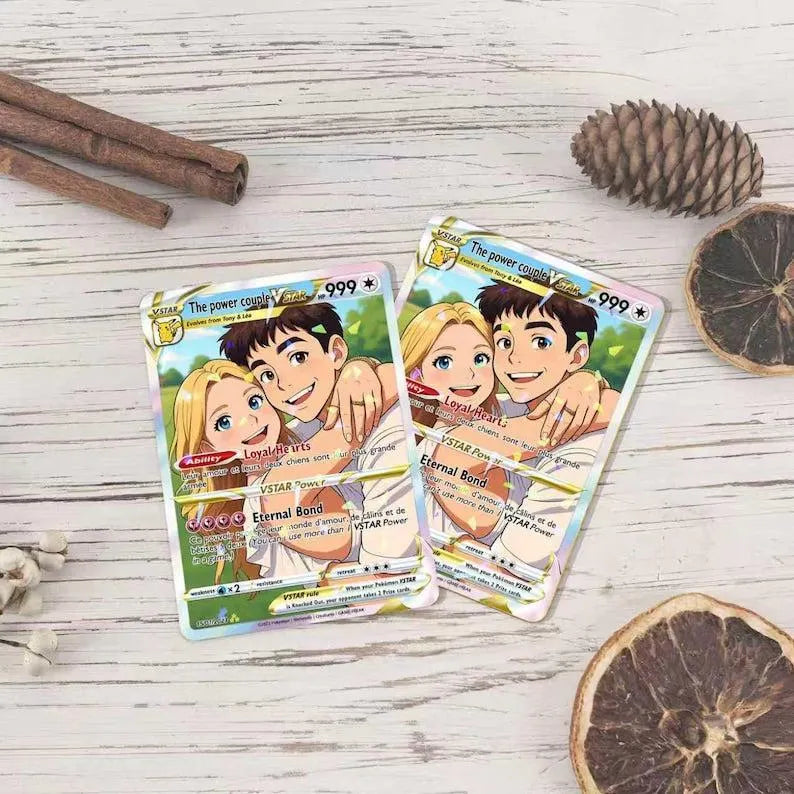 Personalized Poke Card For Couple - Free Shipping