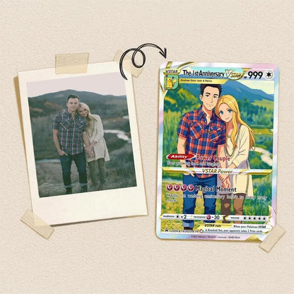 Personalized Poke Card For Couple - Free Shipping
