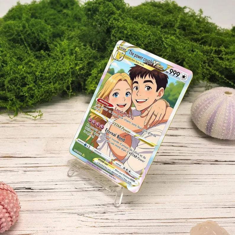 Personalized Poke Card For Couple - Free Shipping